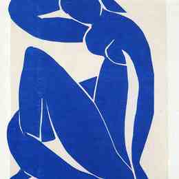 亨利·马蒂斯(Henri Matisse)高清作品:Blue Nude II