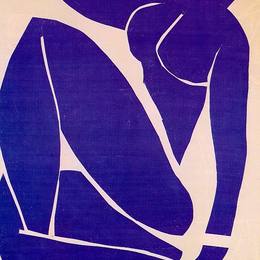 《蓝裸三世》亨利·马蒂斯(Henri Matisse)高清作品欣赏