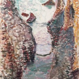 亨利·马蒂斯(Henri Matisse)高清作品:Falaises, Belle-Ile
