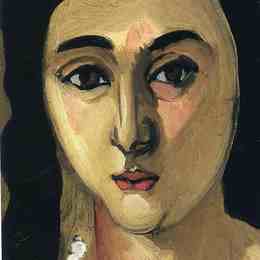 亨利·马蒂斯(Henri Matisse)高清作品:Head of Lorette