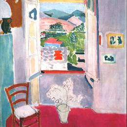 《科利尤尔开窗》亨利·马蒂斯(Henri Matisse)高清作品欣赏