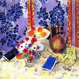 亨利·马蒂斯(Henri Matisse)高清作品:Still LIfe, “Histoires Juives”