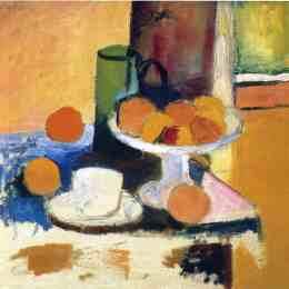 亨利·马蒂斯(Henri Matisse)高清作品:Still Life with Oranges II