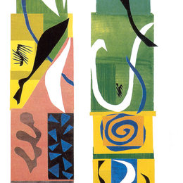 《海中的野兽》亨利·马蒂斯(Henri Matisse)高清作品欣赏