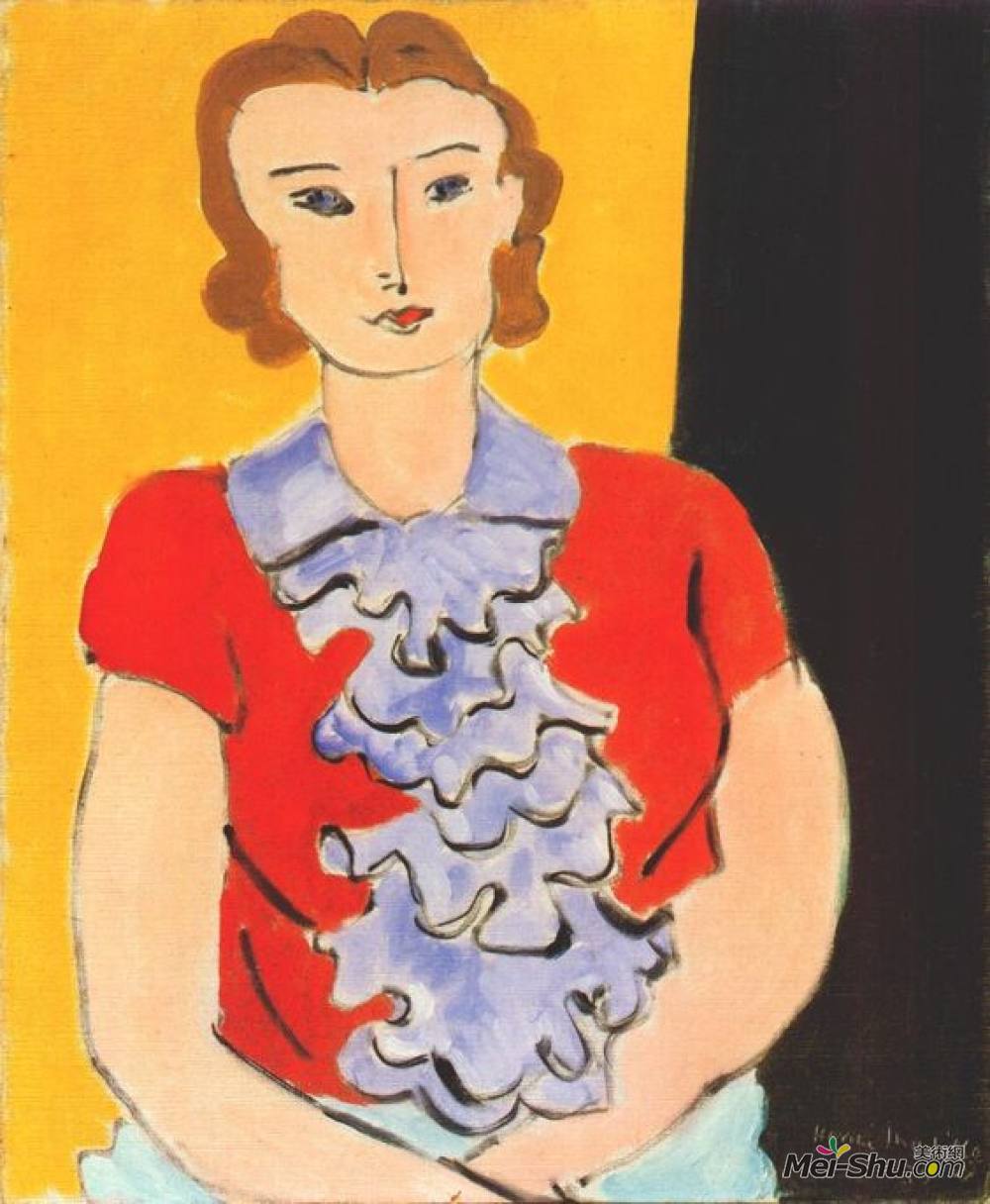 亨利·马蒂斯(henri matisse)高清作品《蓝贾特》