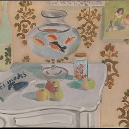 《金鱼碗》亨利·马蒂斯(Henri Matisse)高清作品欣赏