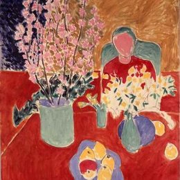 《梅花》亨利·马蒂斯(Henri Matisse)高清作品欣赏