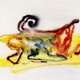 《无题》亨利·米修(Henri Michaux)高清作品欣赏