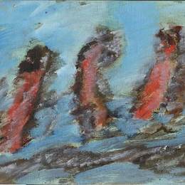 《无题（KC 505）》亨利·米修(Henri Michaux)高清作品欣赏