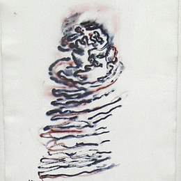 《无题》亨利·米修(Henri Michaux)高清作品欣赏
