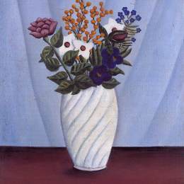 《花束》亨利·卢梭(Henri Rousseau)高清作品欣赏