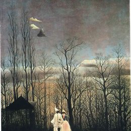 《嘉年华之夜》亨利·卢梭(Henri Rousseau)高清作品欣赏