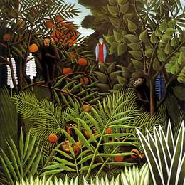 《异域景观》亨利·卢梭(Henri Rousseau)高清作品欣赏