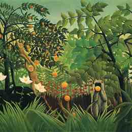 《异域景观》亨利·卢梭(Henri Rousseau)高清作品欣赏