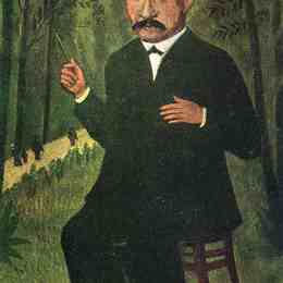 亨利·卢梭(Henri Rousseau)高清作品:Henri Rousseau as Orchestra Conductor