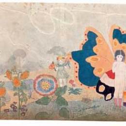 《176第二部分。珍妮里奇在等雨停止......》亨利达格(Henry Darger)高清作品欣赏