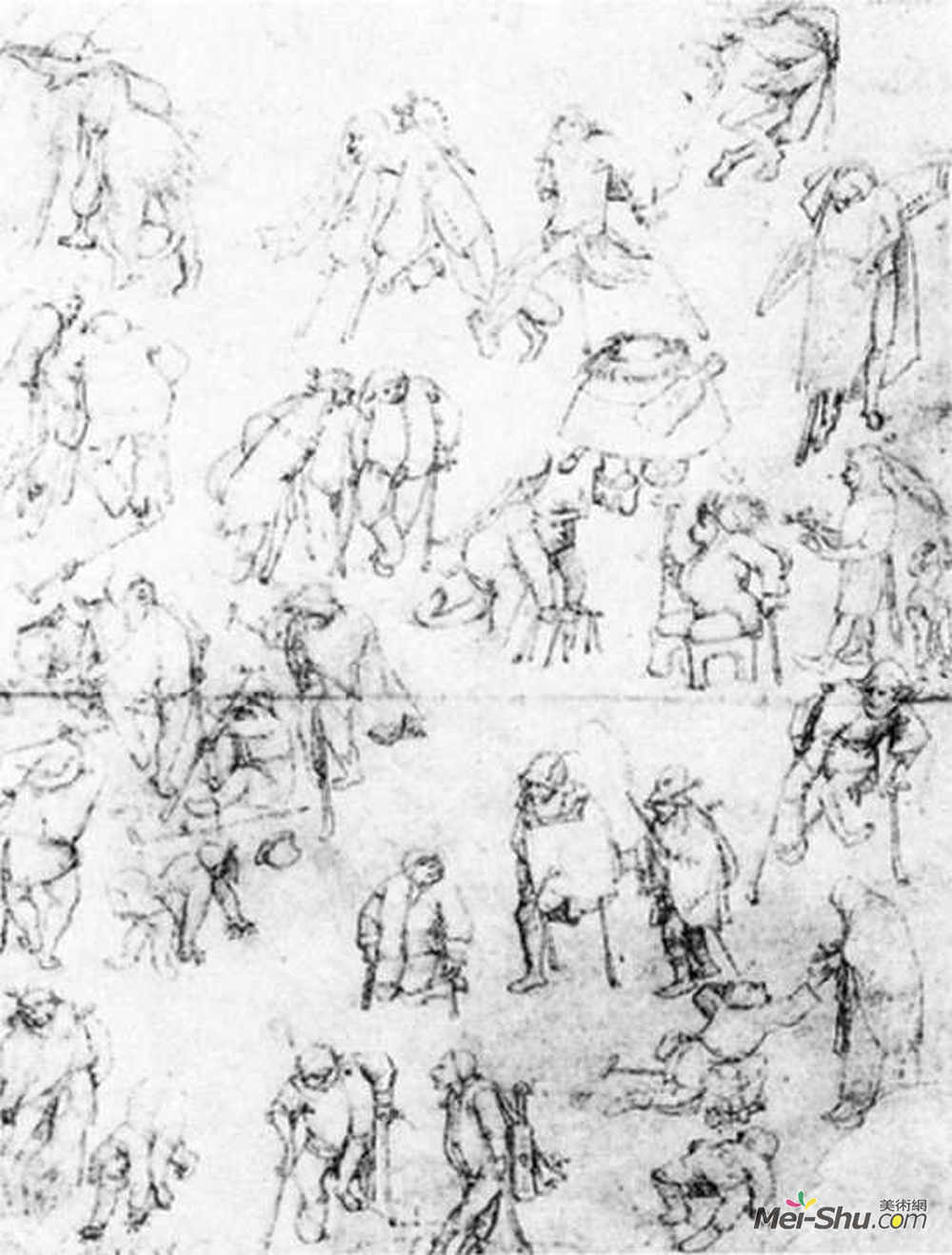 hieronymus bosch希罗尼穆斯·波希油画4664《乞丐》希罗尼穆斯·波希