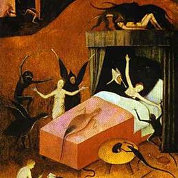 《娼妓之死》希罗尼穆斯·波希(Hieronymus Bosch)高清作品欣赏