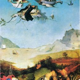 《圣安东尼的诱惑》希罗尼穆斯·波希(Hieronymus Bosch)高清作品欣赏