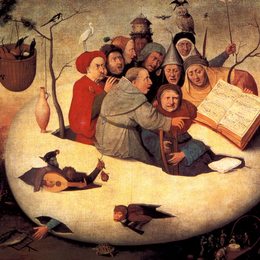 《鸡蛋里的音乐会》希罗尼穆斯·波希(Hieronymus Bosch)高清作品欣赏