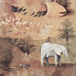 《人间乐趣园（细节）》希罗尼穆斯·波希(Hieronymus Bosch)高清作品欣赏