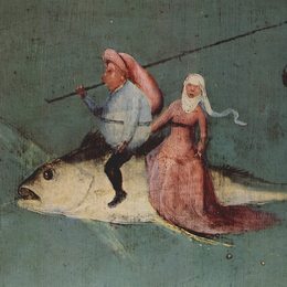 《圣·安东尼的诱惑（细节）》希罗尼穆斯·波希(Hieronymus Bosch)高清作品欣赏