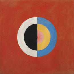 《天鹅（17号）》希尔玛克林特(Hilma af Klint)高清作品欣赏