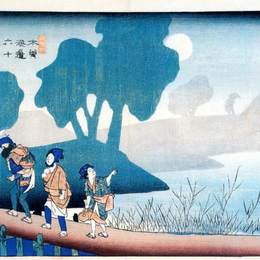 《宫野》歌川广重(Hiroshige)高清作品欣赏