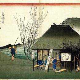 《马里科马布苏苏查亚》歌川广重(Hiroshige)高清作品欣赏