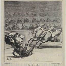 《埃米尔奥利维尔》奥诺雷·杜米埃(Honore Daumier)高清作品欣赏