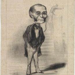 《格莱斯比佐因》奥诺雷·杜米埃(Honore Daumier)高清作品欣赏