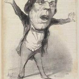 《丹尼尔》奥诺雷·杜米埃(Honore Daumier)高清作品欣赏