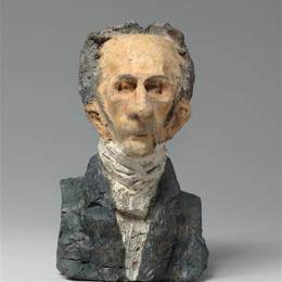 奥诺雷·杜米埃(Honore Daumier)高清作品:Jacques Lefevre (1773-1856), Banker, Deputy, Regent of the B