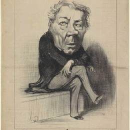 《让 - 玛丽 - 约瑟夫德维尔》奥诺雷·杜米埃(Honore Daumier)高清作品欣赏
