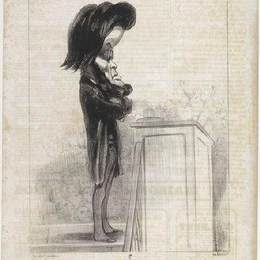 《法弗尔》奥诺雷·杜米埃(Honore Daumier)高清作品欣赏