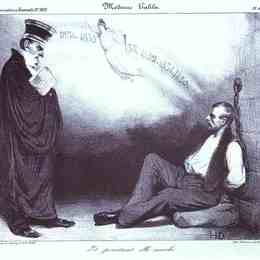 《现代加利利。然而它移动了》奥诺雷·杜米埃(Honore Daumier)高清作品欣赏