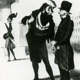 《罗伯特麦卡理商人》奥诺雷·杜米埃(Honore Daumier)高清作品欣赏