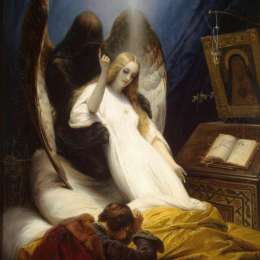 《死亡天使》贺拉斯·贝内特(Horace Vernet)高清作品欣赏