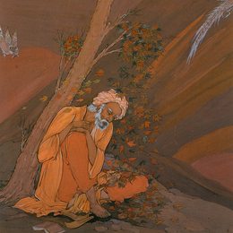 《奥玛尔·卡伊亚姆》侯赛因·贝扎德(Hossein Behzad)高清作品欣赏