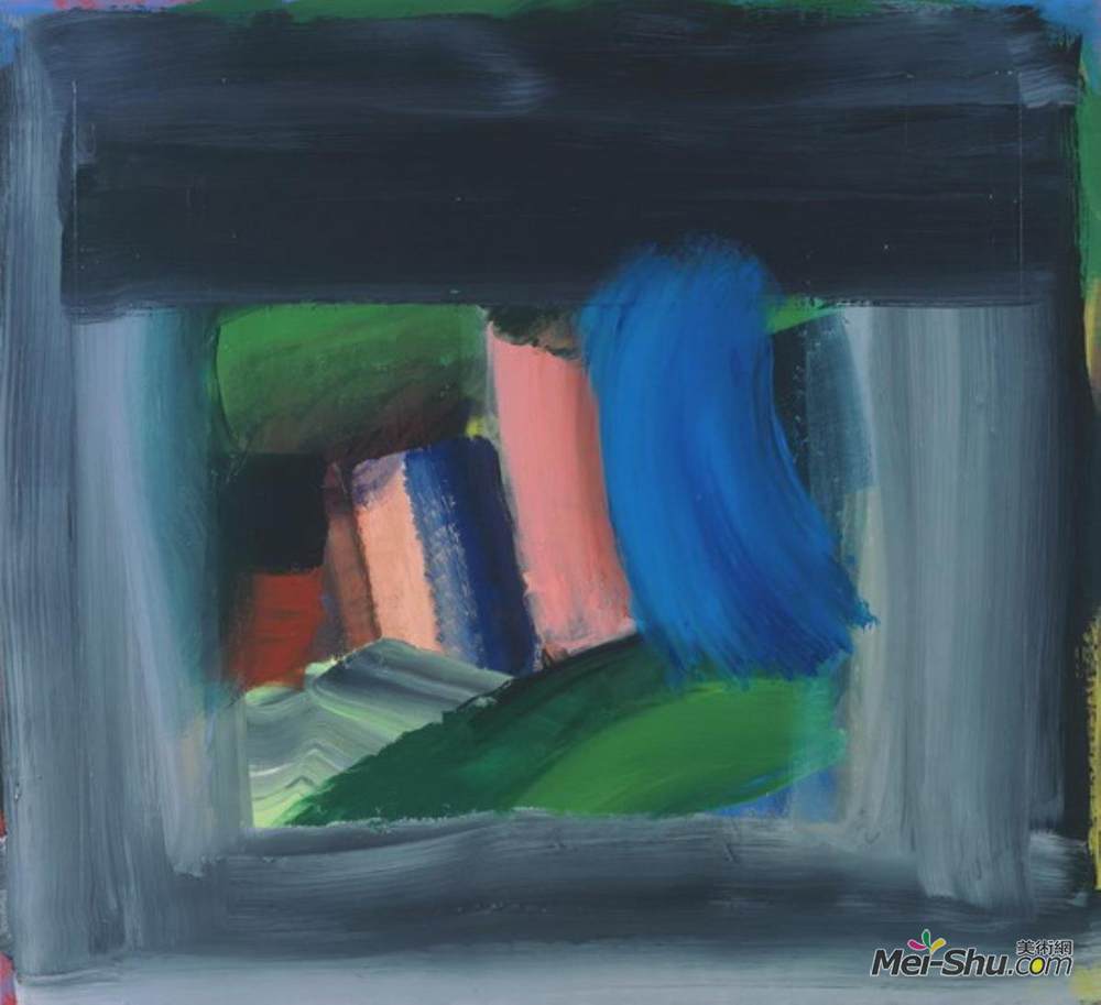 霍华德·霍奇金(howard hodgkin)高清作品《雨》作品名:雨艺术家