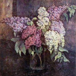 《紫丁香》伊利亚·马什科娃(Ilya Mashkov)高清作品欣赏
