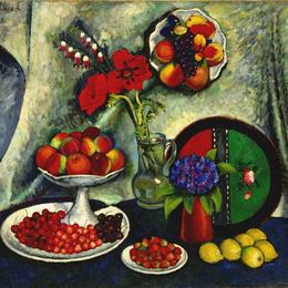 《静物》伊利亚·马什科娃(Ilya Mashkov)高清作品欣赏