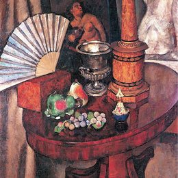 《风扇静物》伊利亚·马什科娃(Ilya Mashkov)高清作品欣赏