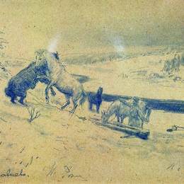 《风景园林》伊利亚·叶菲莫维奇·列宾(Ilya Repin)高清作品欣赏