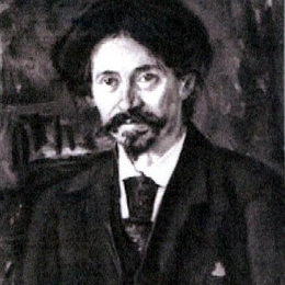 《自画像》伊利亚·叶菲莫维奇·列宾(Ilya Repin)高清作品欣赏