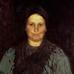 伊利亚·叶菲莫维奇·列宾(Ilya Repin)高清作品:Tatyana Repina, the Artists Mother