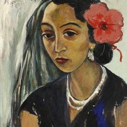 《芙蓉女人》伊尔玛·斯特恩(Irma Stern)高清作品欣赏