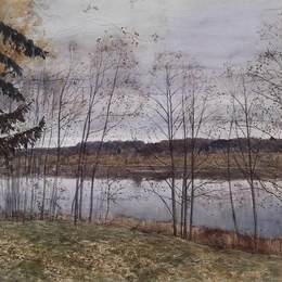 《秋天》列维坦(Isaac Levitan)高清作品欣赏