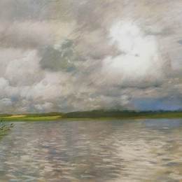 《阴天。》列维坦(Isaac Levitan)高清作品欣赏