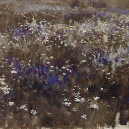 《花草甸》列维坦(Isaac Levitan)高清作品欣赏